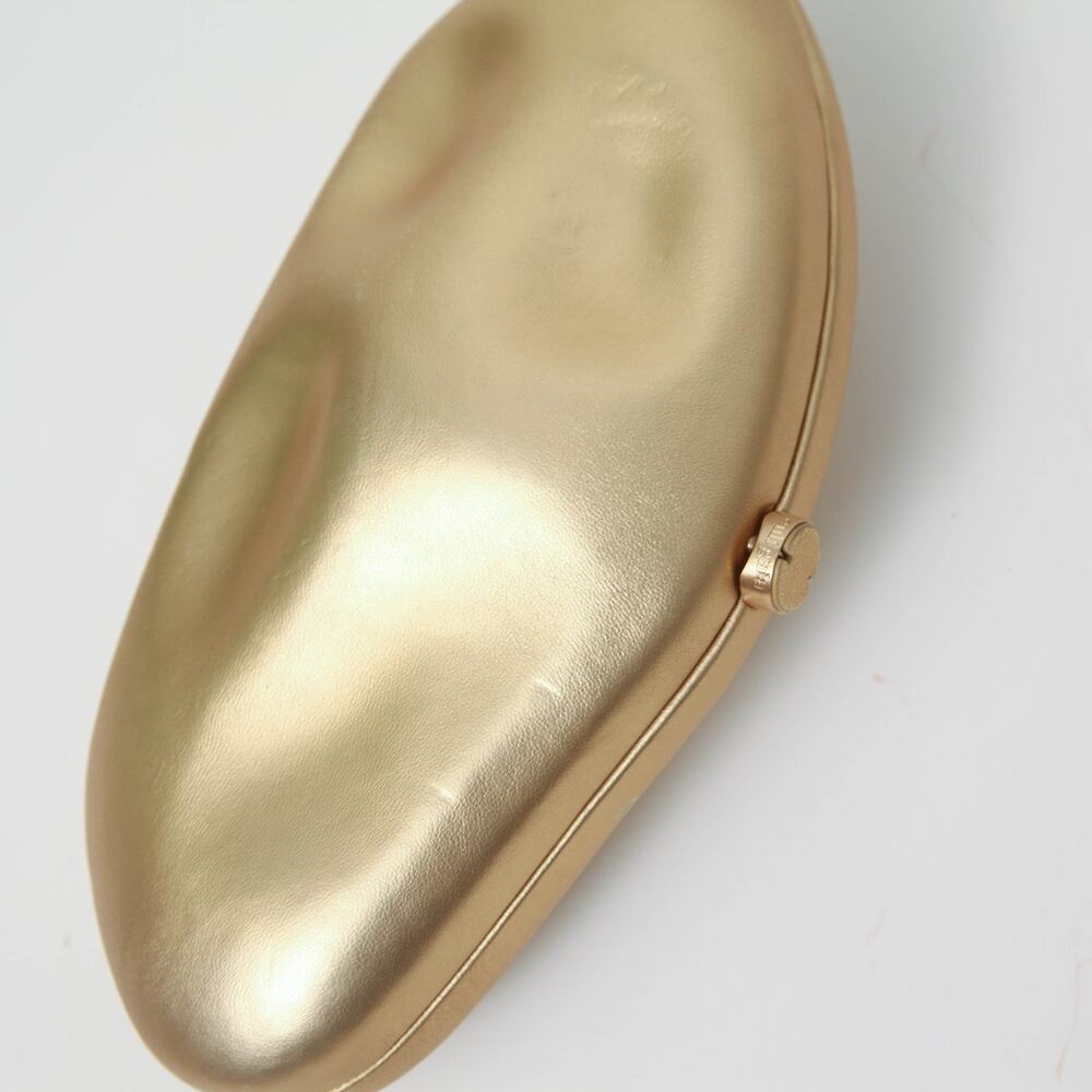Cult Gaia Caldera Clutch in Gold - Picture 10 of 13
